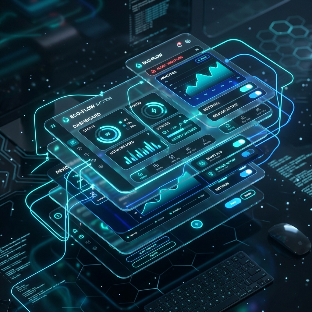 UX Wireframe Design Layout